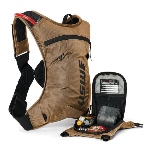 USWE MTB HYDRO 3 HYDRATION BACKPACK - BRONZE