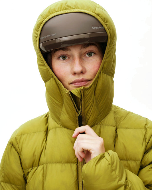 PAS NORMAL STUDIOS Off Race Down Liner Jacket - Dark Lime
