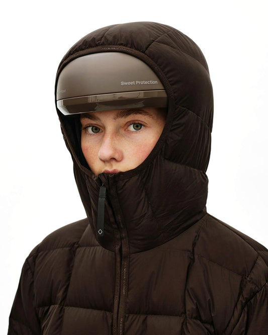 PAS NORMAL STUDIOS Off Race Down Liner Jacket - Dark Coffee