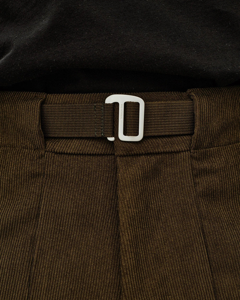 PAS NORMAL STUDIOS Off Race Corduroy Pants - Deep Olive