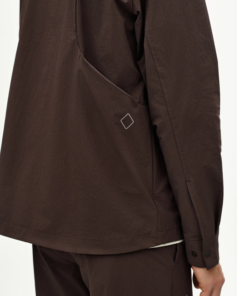 PAS NORMAL STUDIOS Off Race Tech Overshirt - Dark Purple