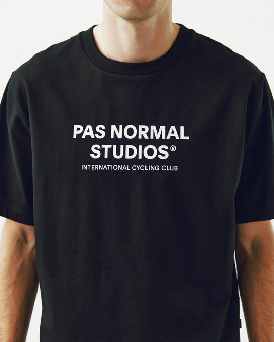 PAS NORMAL STUDIOS OffRace Logo TShirt - Black