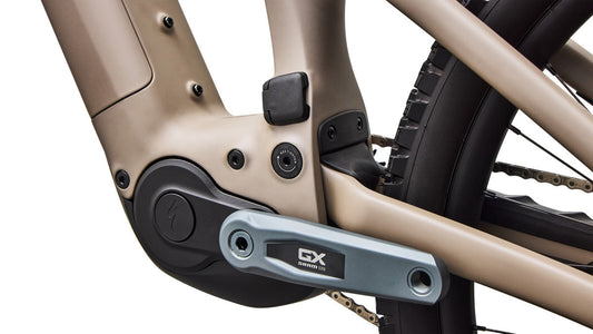 SPECIALIZED TURBO LEVO 4 EXPERT MTB EBIKE- SANDSTONE METALLIC/BLACK PEARL/BRONZE GOLD METALLIC