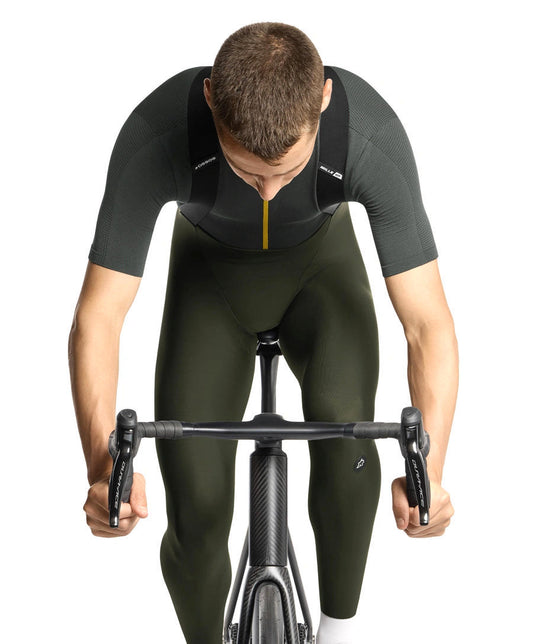 ASSOS Mille GT Spring Fall Bib Tights S11 - Deep Green