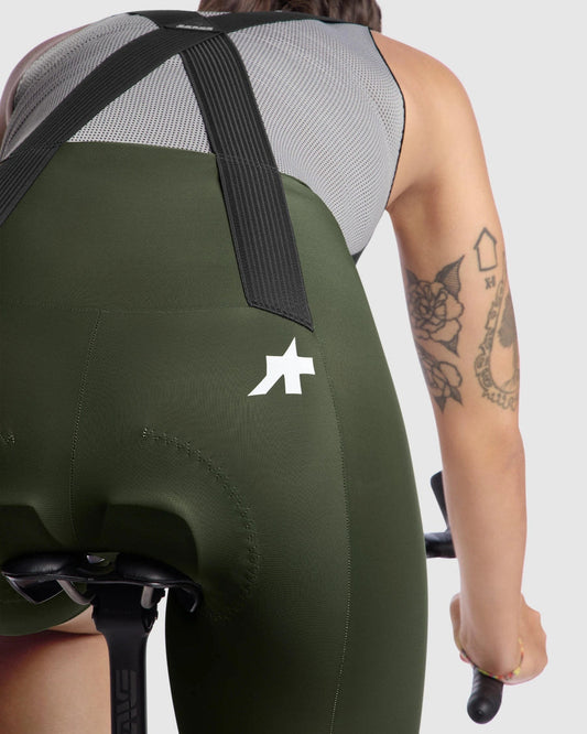 ASSOS Uma Gt Women Bib Short S11 - Moss Green