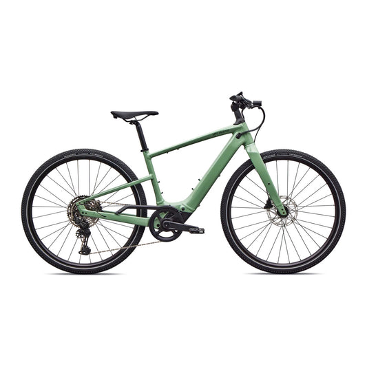 SPECIALIZED Turbo Vado SL 2 4.0 Ebike - GLOSS PISTACHIO / OAK GREEN METALLIC FROST REFLECTIVE