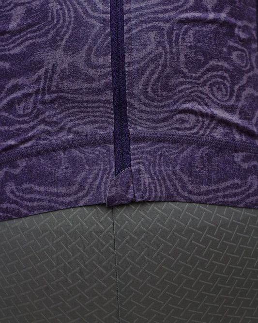 PAS NORMAL STUDIOS Mechanism Logo Women Jersey - AOP RTN Dark Purple