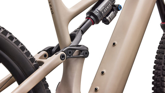 SPECIALIZED TURBO LEVO 4 EXPERT MTB EBIKE- SANDSTONE METALLIC/BLACK PEARL/BRONZE GOLD METALLIC