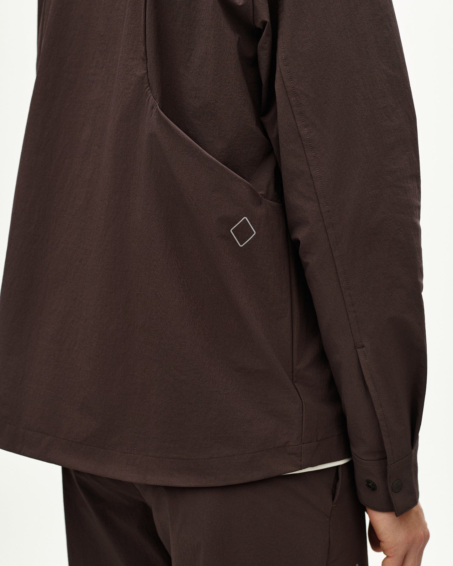 PAS NORMAL STUDIOS Off Race Tech Overshirt - Dark Purple