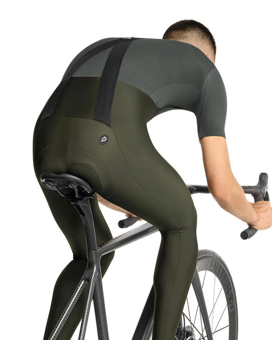 ASSOS Mille GT Spring Fall Bib Tights S11 - Deep Green