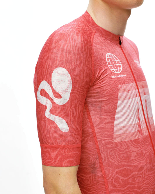 PAS NORMAL STUDIOS Mechanism Logo Jersey - AOP RTN Classic Red
