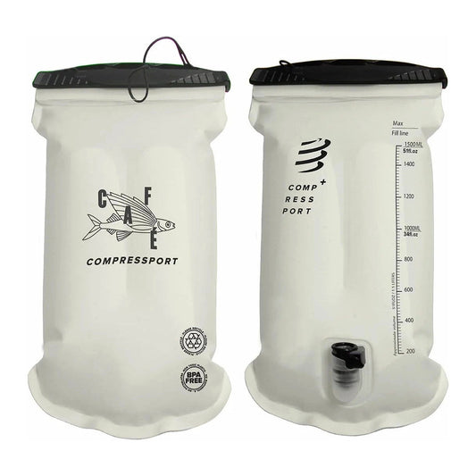 CAFÉ DU CYCLISTE UltRide Evo 8 Hydratation Vest - Gray/Green