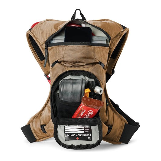 USWE MTB HYDRO 3 HYDRATION BACKPACK - BLACK/RED