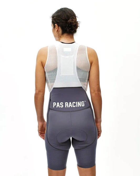 PAS NORMAL STUDIOS Racing Mechanism Women´s Pro Bibshorts - Grey