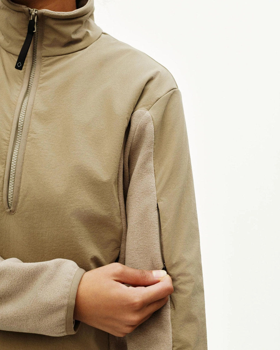 PAS NORMAL STUDIOS Off Race Light Fleece Half Zip - Beige