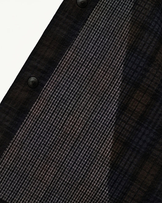 PAS NORMAL STUDIOS Off Race Seersucker Shirt - Dark Navy