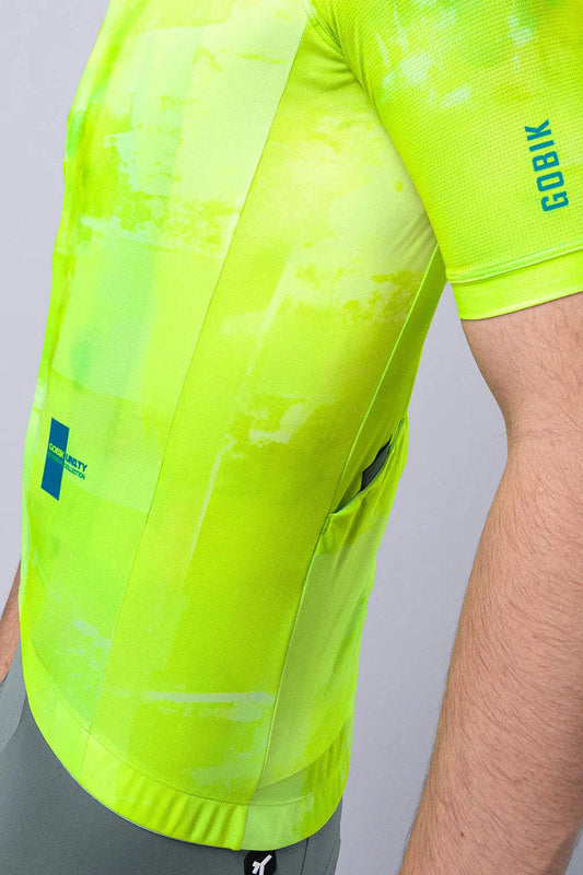 GOBIK Stark Jersey Short Sleeve Men´s - Citrus