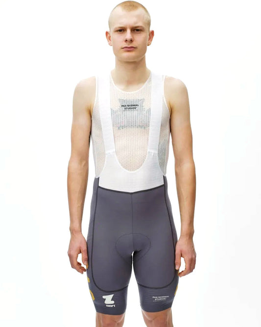 PAS NORMAL STUDIOS Racing Mechanism Men´s Pro Bibshorts - Grey
