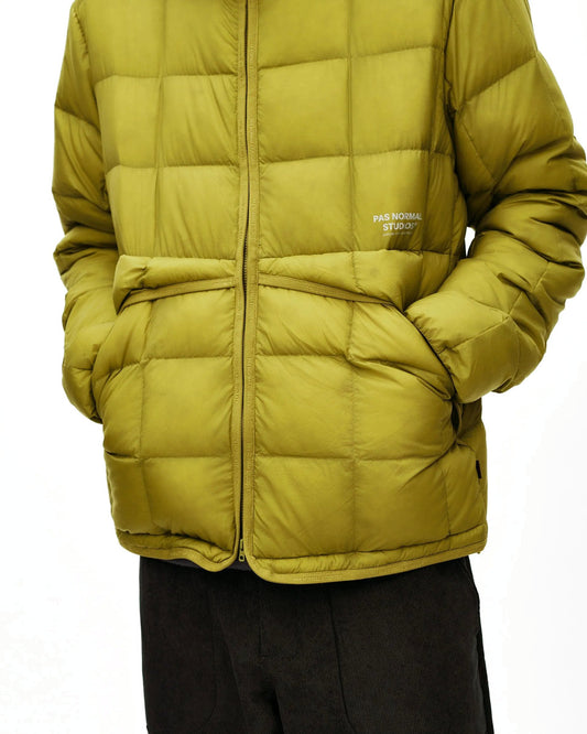 PAS NORMAL STUDIOS Off Race Down Liner Jacket - Dark Lime