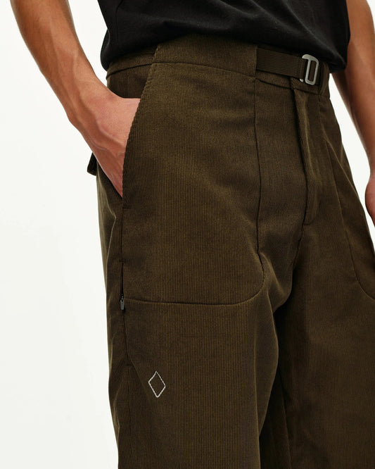 PAS NORMAL STUDIOS Off Race Corduroy Pants - Deep Olive