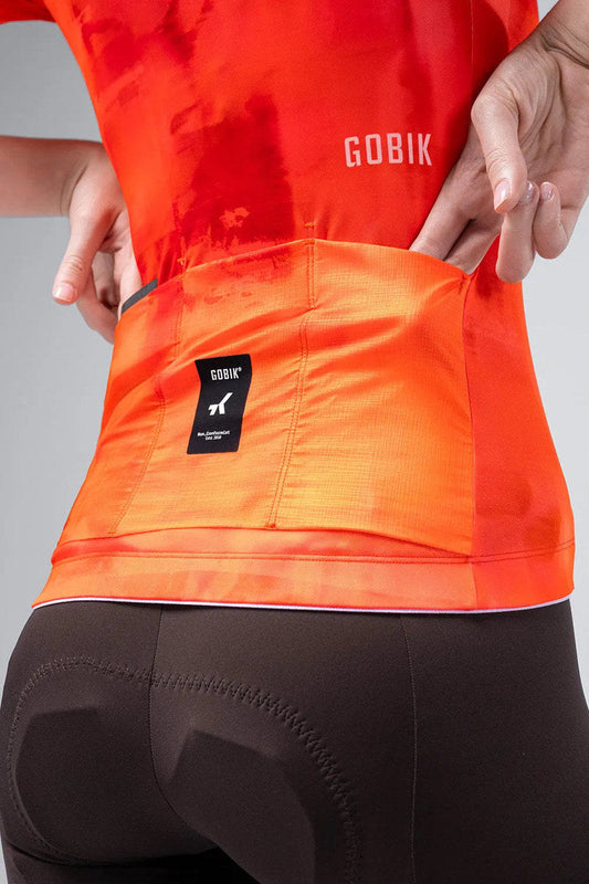 GOBIK Stark Jersey Short Sleeve Women´s - Gerbera