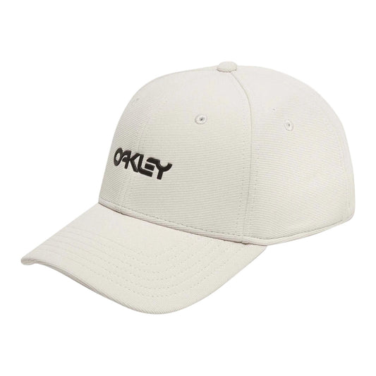 OAKLEY 6 Panel Stretch Metallic Hat - Mist Black