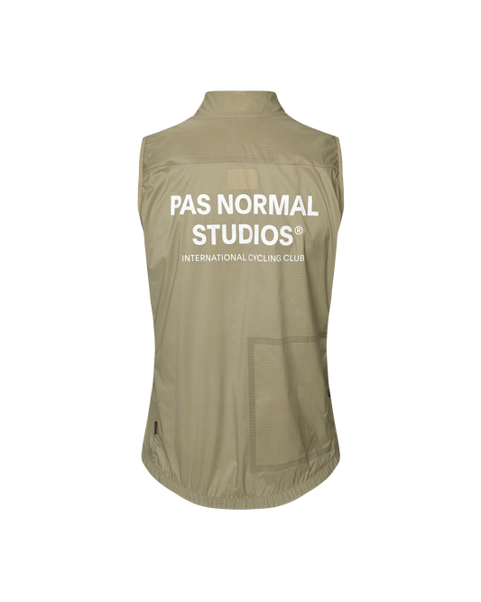 PAS NORMAL STUDIOS ESSENTIAL INSULATED Chaleco de ciclisme - GREY SAGE