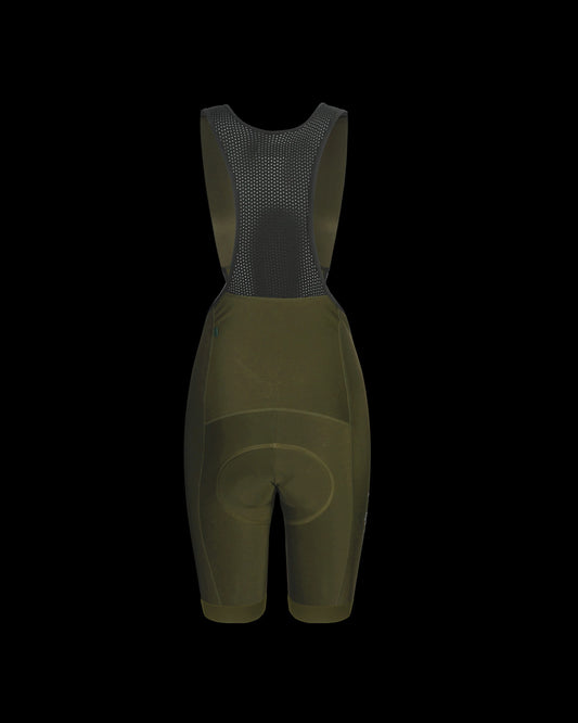 PAS NORMAL STUDIOS Women Control Fleece Bibs - Olive
