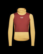 PAS NORMAL STUDIOS Men Thermal Hooded Windproof Base Layer - Camel / Marron
