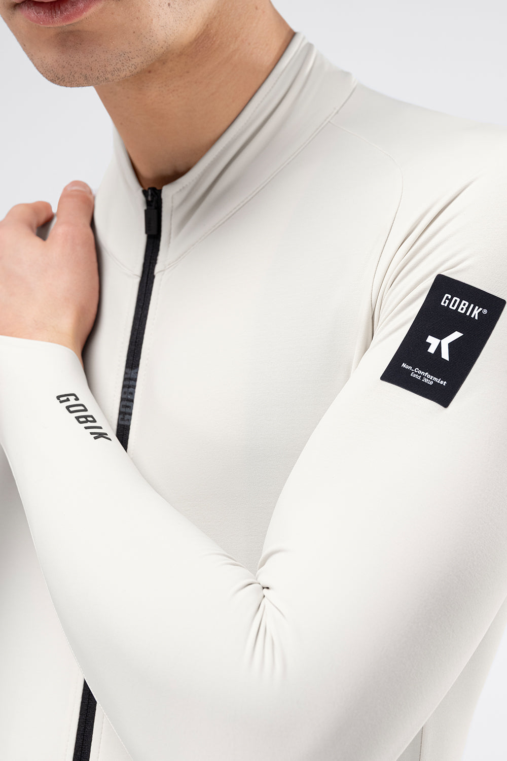 GOBIK PACER SOLID 2.0 Maglia da ciclismo a manica lunga - CREPE