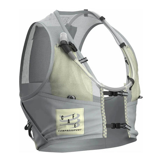 CAFÉ DU CYCLISTE UltRide Evo 8 Hydratation Vest - Gray/Green