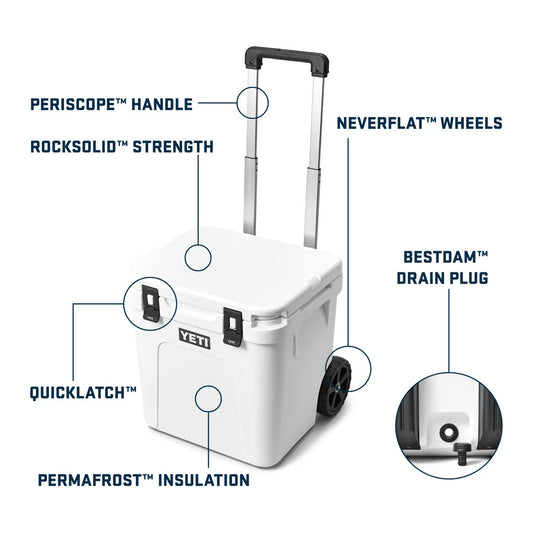 YETI Roadie 48 Wheeled Cooler - Charcoal