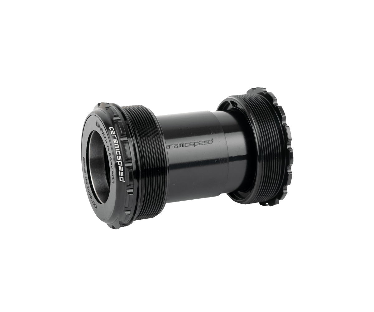 CERAMICSPEED Pedalier BB ALPHA FOR T47A 30MM GRAVEL - Negro