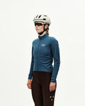 PAS NORMAL STUDIOS Women Mechanism Thermal Long Sleeve Jersey 2.0 - Denim Blue