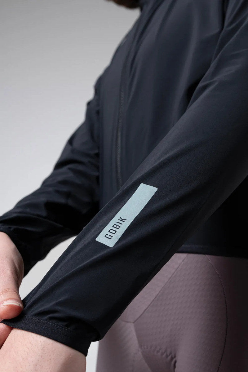 GOBIK Selkie Unisex Water Resistant Jacket - Ink Black
