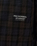 PAS NORMAL STUDIOS Off Race Seersucker Shirt - Dark Navy