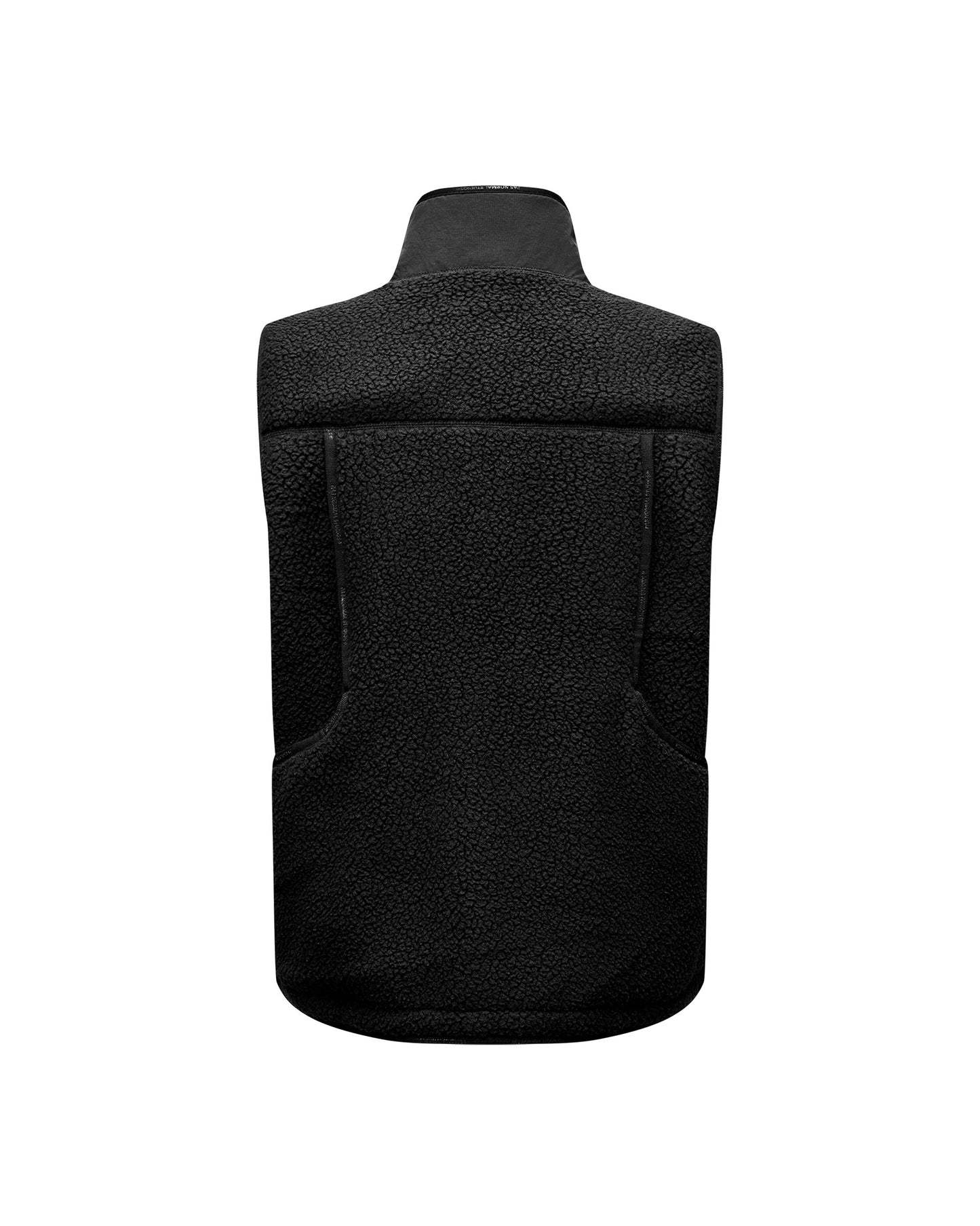 PAS NORMAL STUDIOS Off Race Pile Fleece Chaleco de ciclisme - Negre