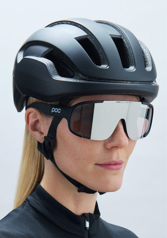 POC Aspire Uranium Negro - Clarity Trail Partly Sunny Silver