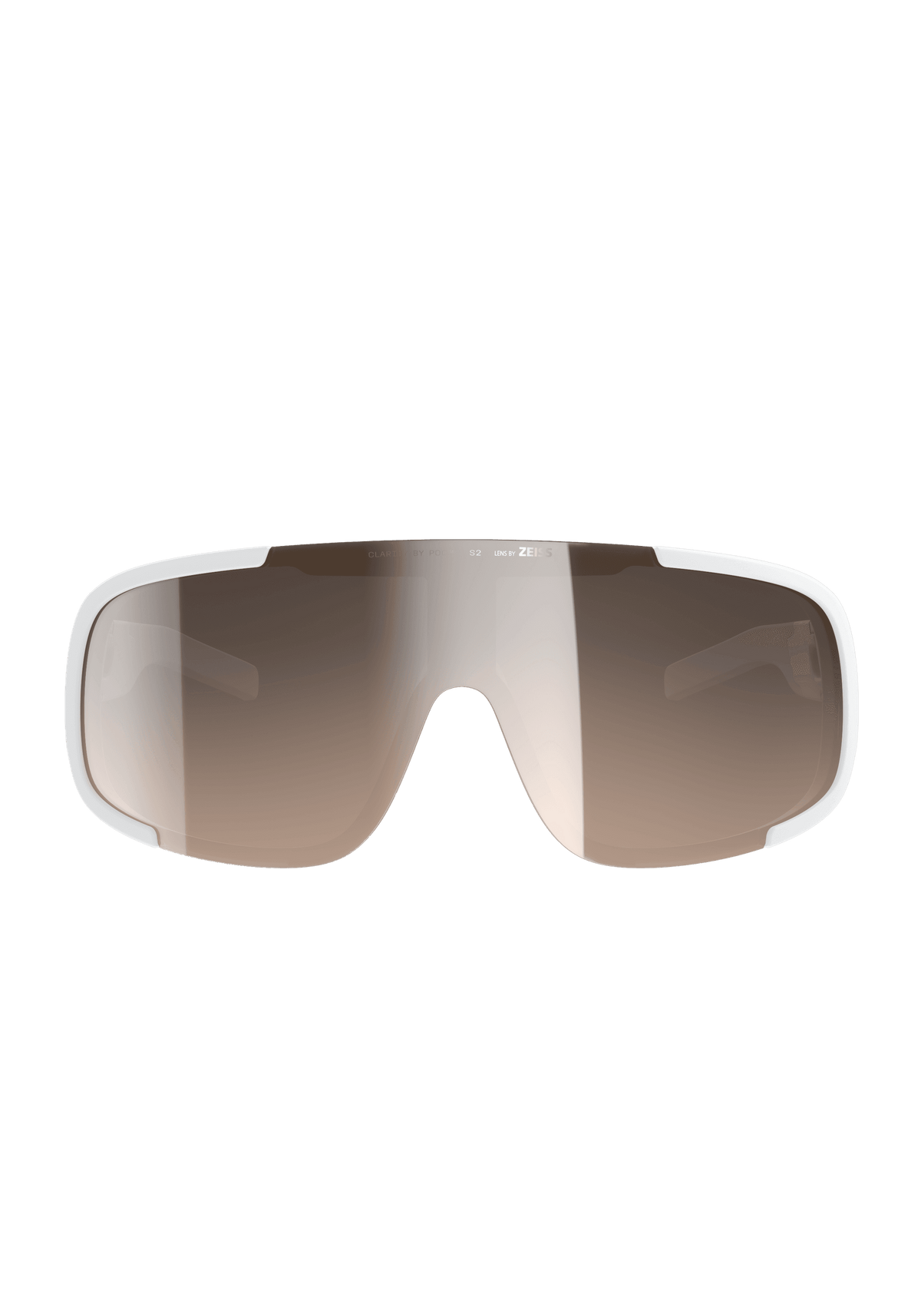 POC Aspire Hydrogen White - Clarity Trail Partly Sunny Silver