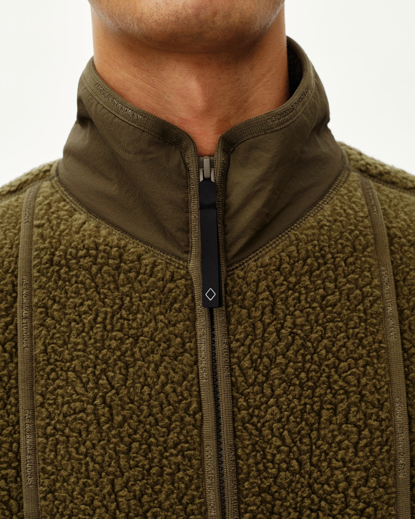 PAS NORMAL STUDIOS Off Race Pile Chaqueta polar - Deep Olive