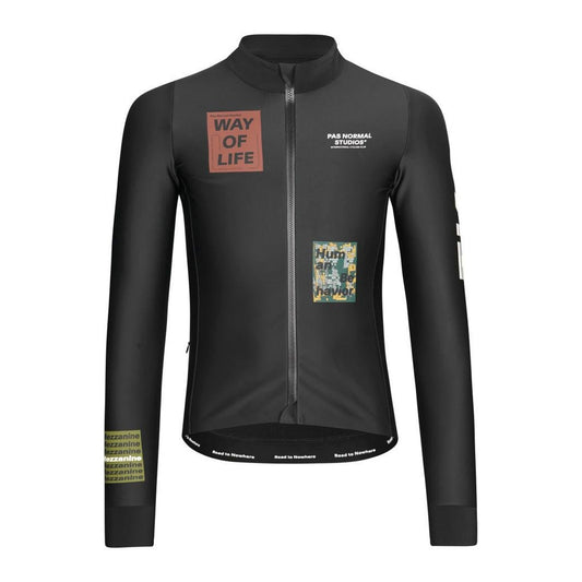 PAS NORMAL STUDIOS TKO Mechanism Thermal Long Sleeve Jersey AW24 - Black