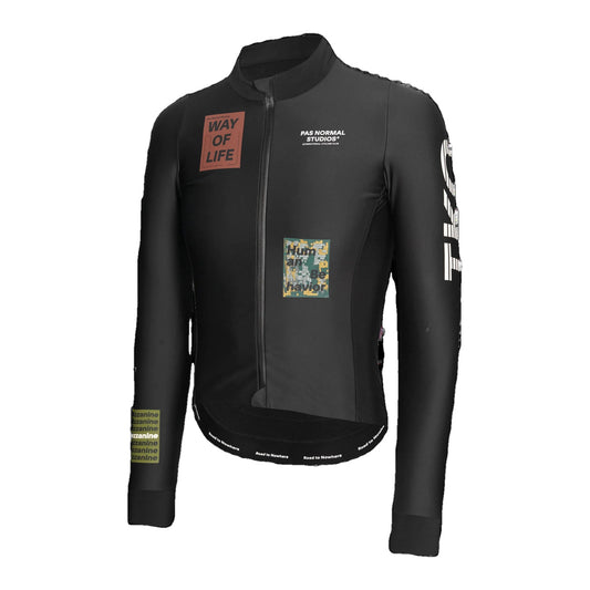 PAS NORMAL STUDIOS TKO Mechanism Thermal Long Sleeve Jersey AW24 - Black