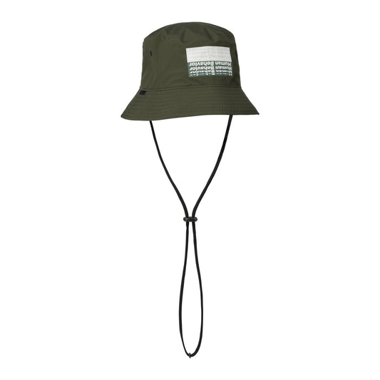 PAS NORMAL STUDIOS TKO Off Race Shield Bucket Hat AW24 - Olive
