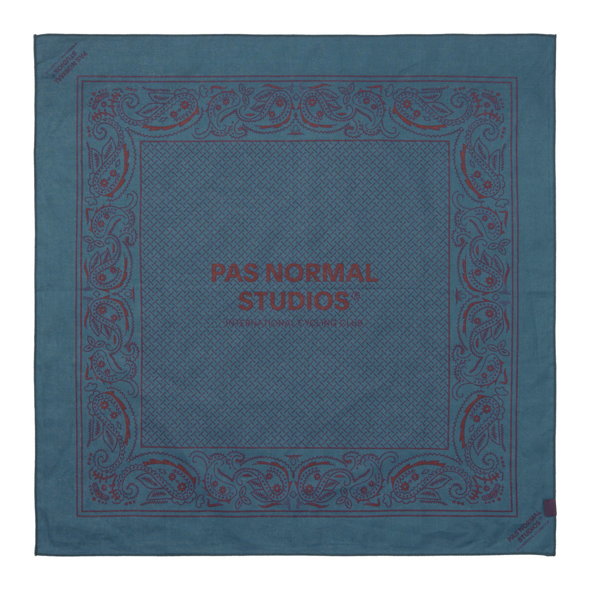 PAS NORMAL STUDIOS Off Race Bandana - Aqua Blue