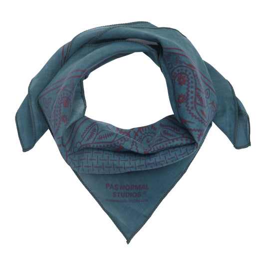 PAS NORMAL STUDIOS Off Race Bandana - Aqua Blue