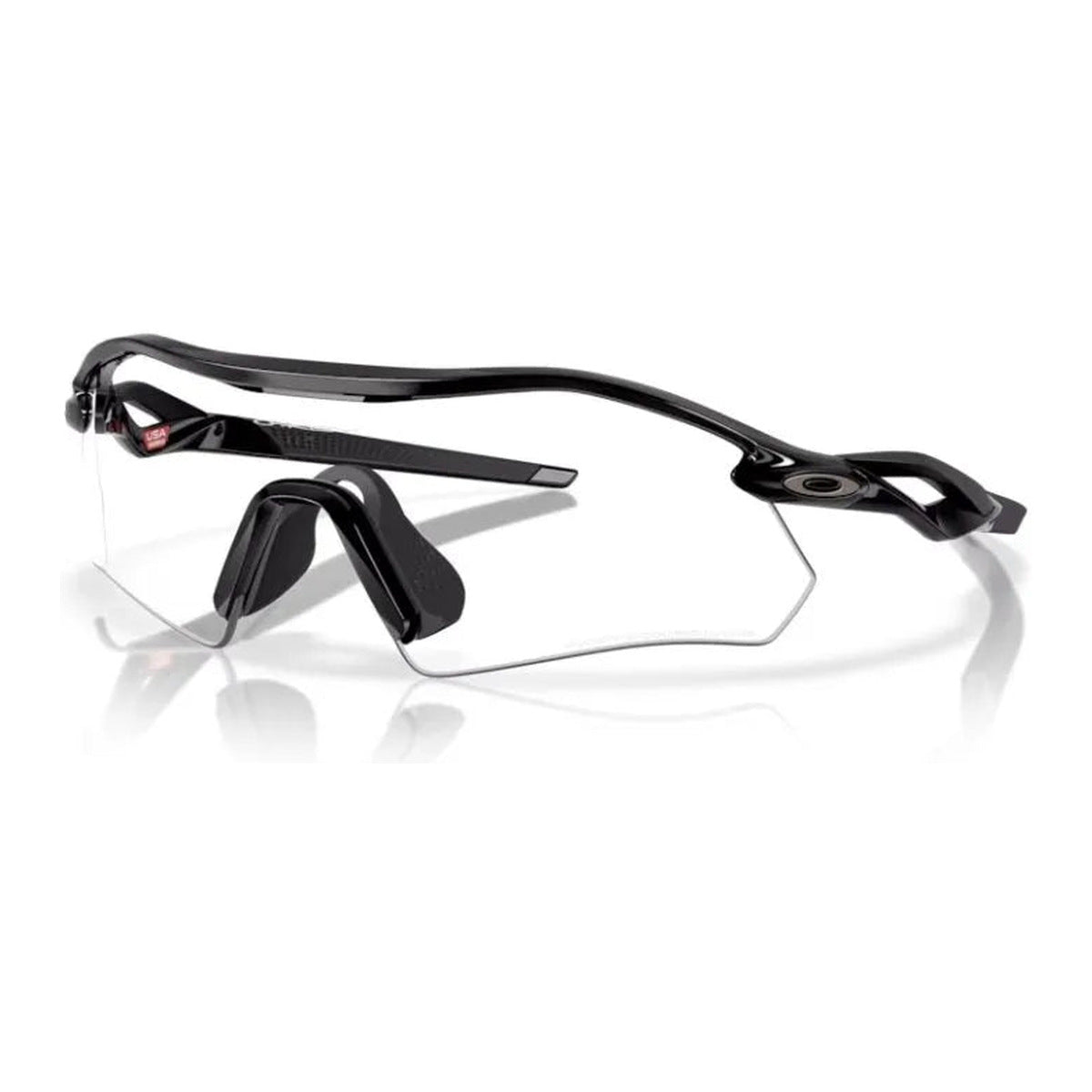 OAKLEY Radar Plate Eyewear - Polished Black Clear Photochromic 50% Black Iridium