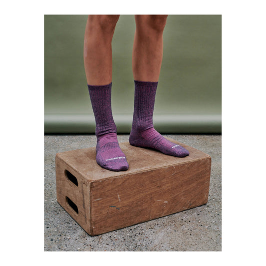 PAS NORMAL STUDIOS Escapism Melange Socks - Mauve