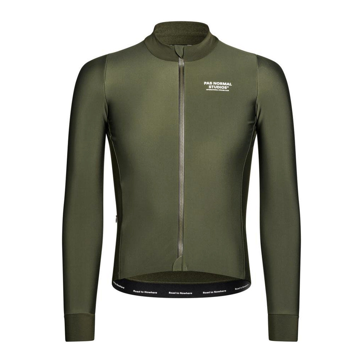 PAS NORMAL STUDIOS Mechanism Thermal Long Sleeve Jersey - Dark Olive