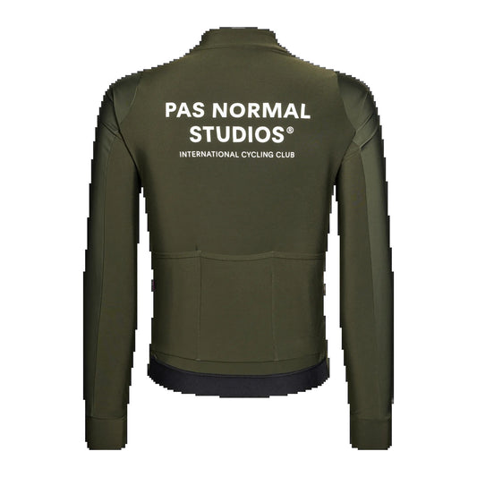 PAS NORMAL STUDIOS Mechanism Thermal Long Sleeve Jersey - Dark Olive