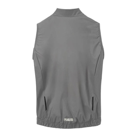 PEDALED Waterproof Vest - Grey